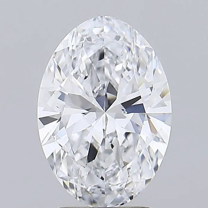 2.77ct Oval Lab Grown Diamond (Colour E, Clarity IF, IGI Certified)