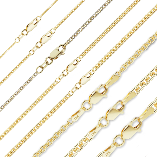 Schweres, rundes Kabelarmband aus 18-karätigem Gelbgold