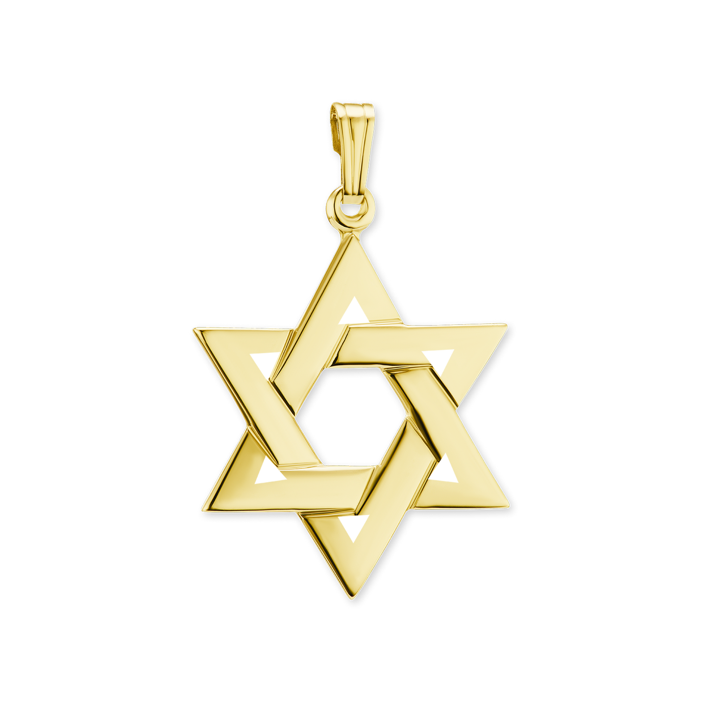 Star of David Pendant in Sterling Silver