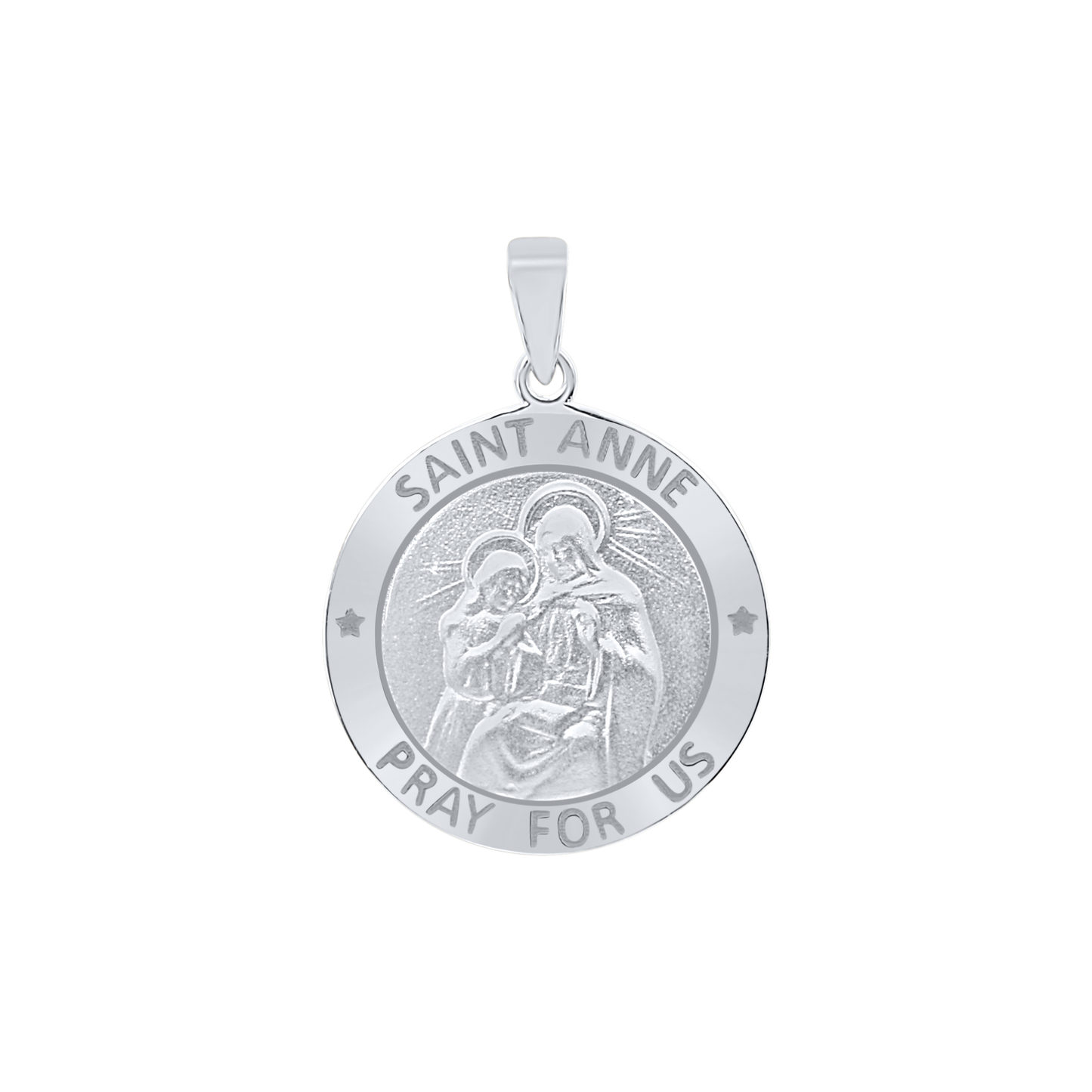 St.-Anna-Medaille aus Sterlingsilber – Santa Ana