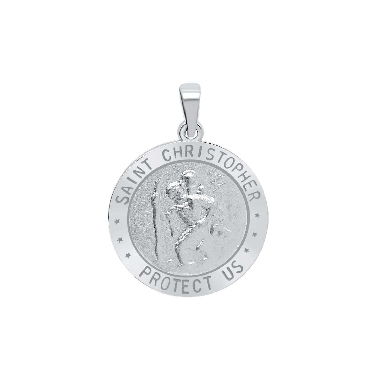 Medaille des US-Marinekorps zum Heiligen Christophorus aus Sterlingsilber – San Cristóbal USMC