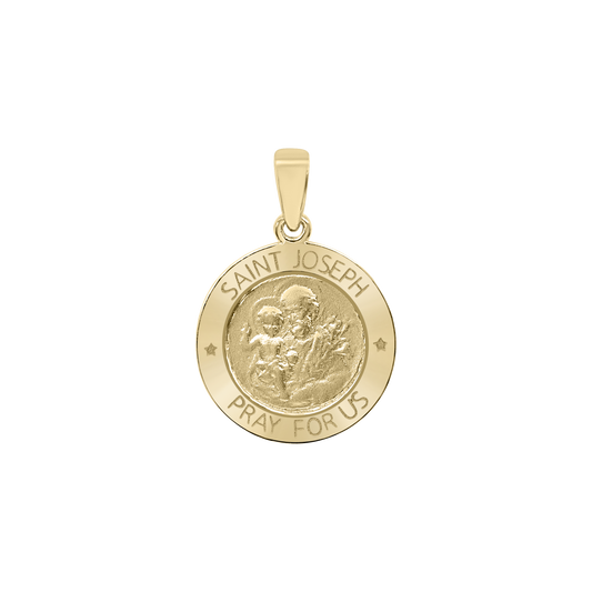 St.-Josephs-Medaille aus 14-karätigem Gelbgold – San José
