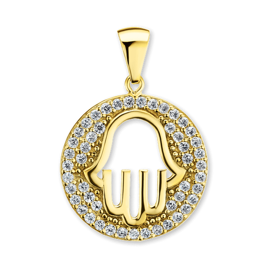 Hamsa-Anhänger aus Sterlingsilber