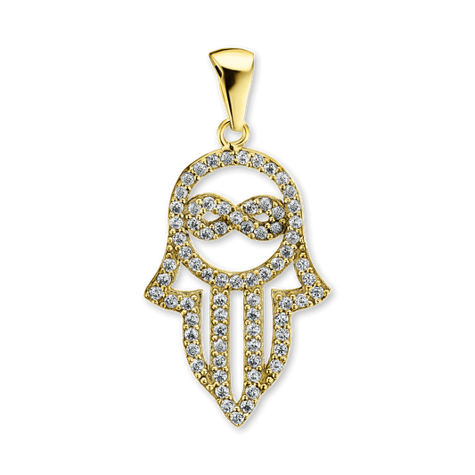 Hamsa-Anhänger aus Sterlingsilber