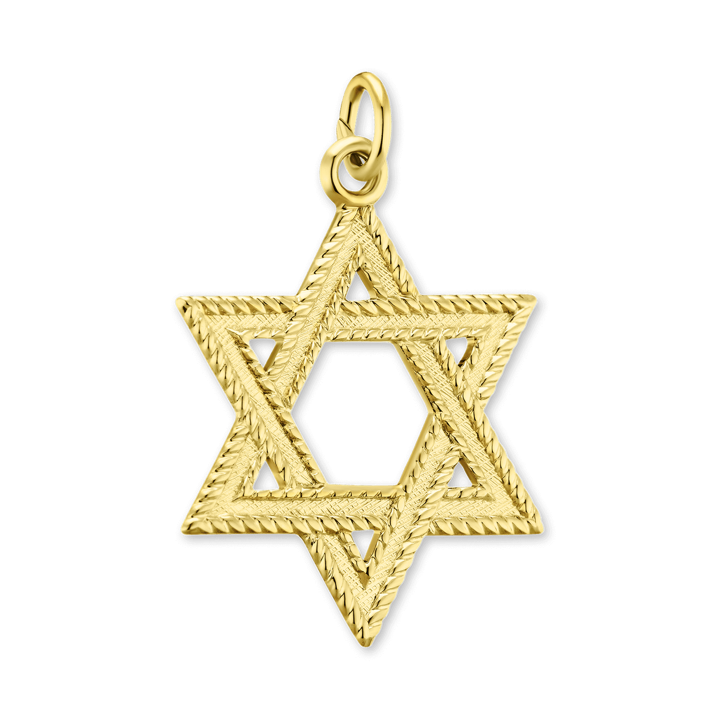 Star of David Pendant in Sterling Silver