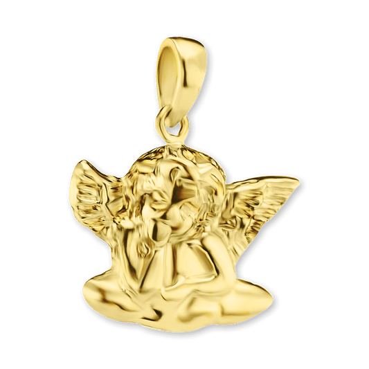 Angel Pendant in Sterling Silver