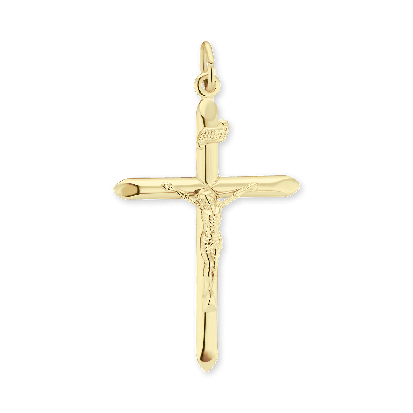 Traditioneller Kruzifix-Anhänger aus Sterlingsilber