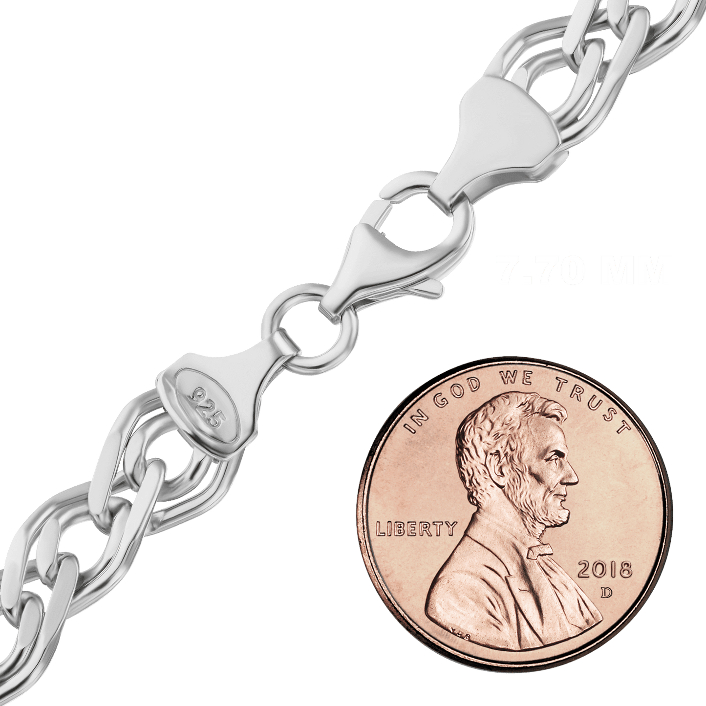 Nonna Necklace in Sterling Silver