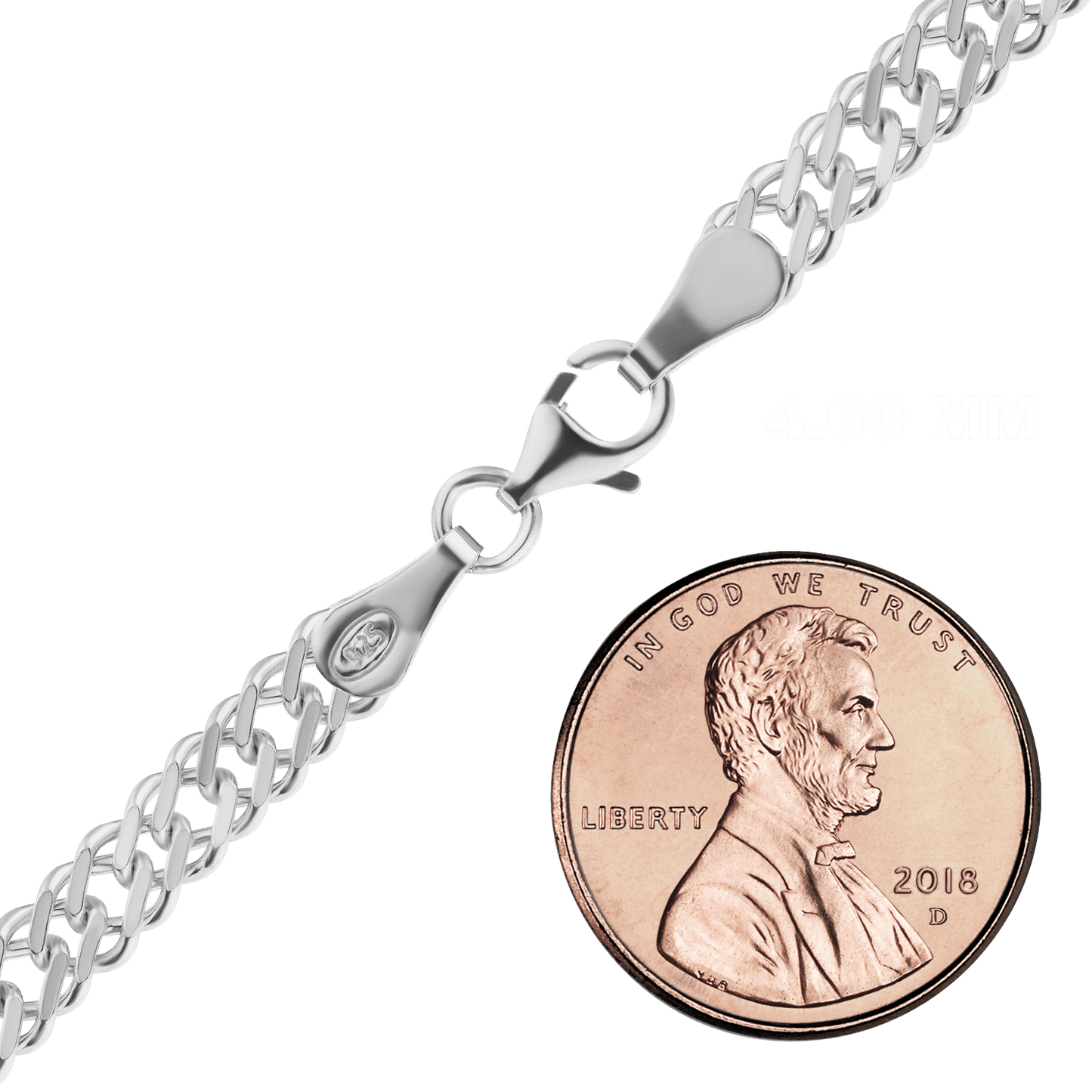 Rambo Necklace in Sterling Silver