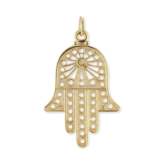 Hamsa-Anhänger aus Sterlingsilber