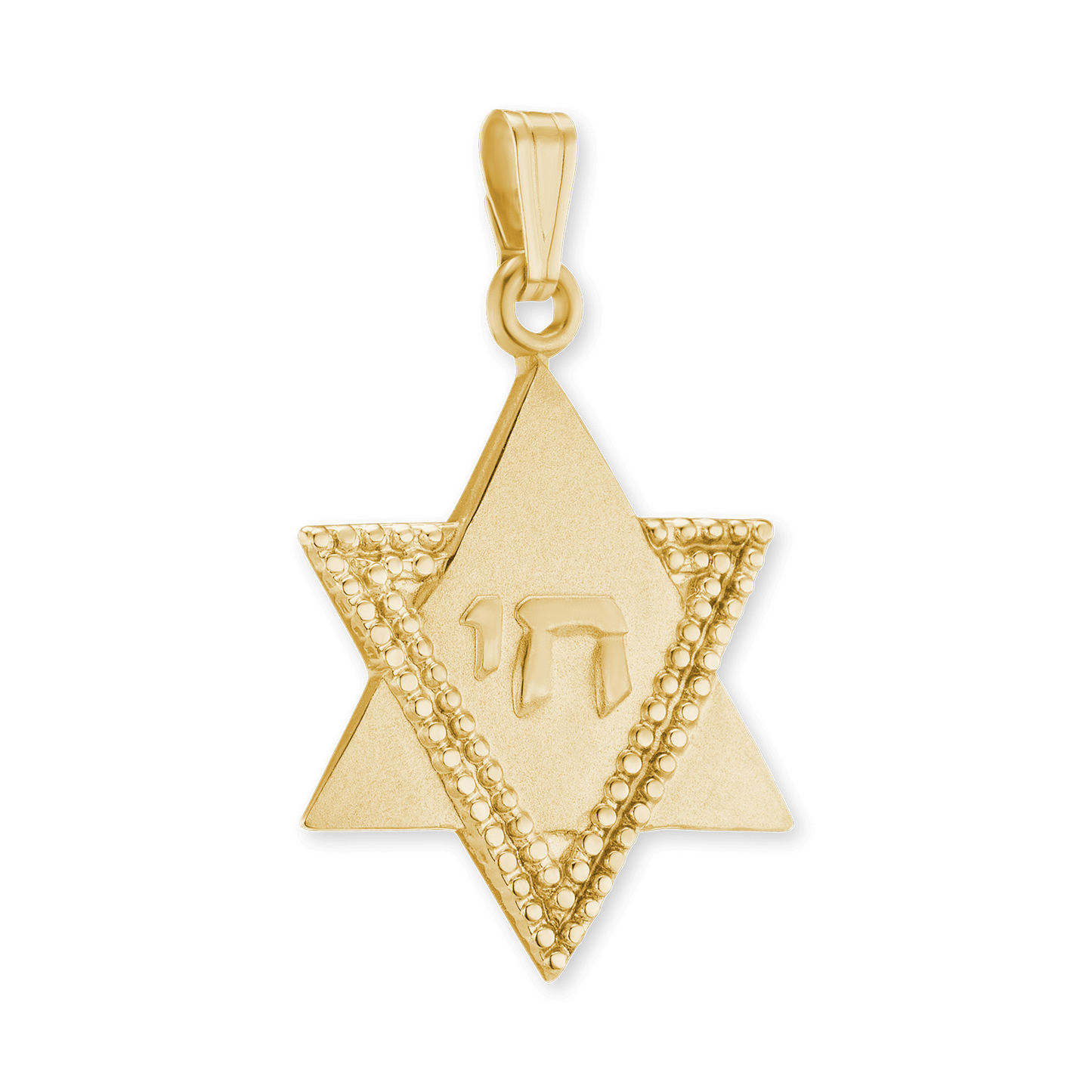 Star of David Pendant in Sterling Silver