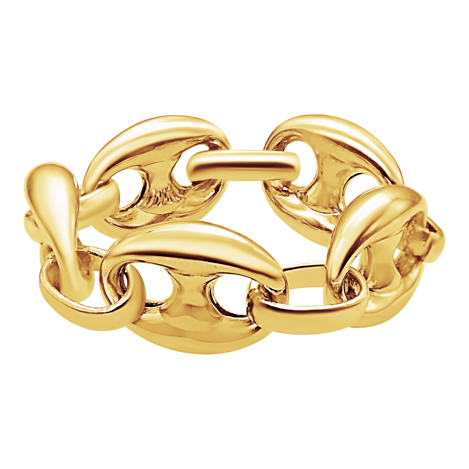 Gold Chain Rings