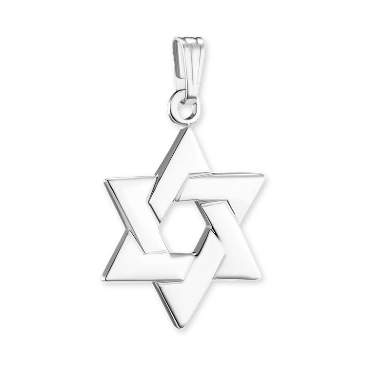 Sterling Silver Star Of David Pendants