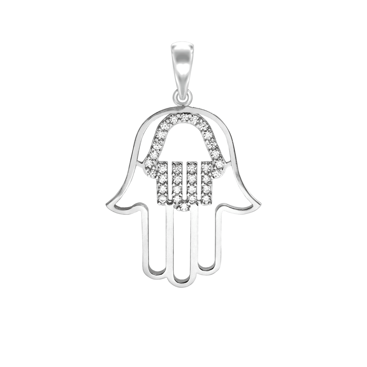 Hamsa-Anhänger aus Sterlingsilber
