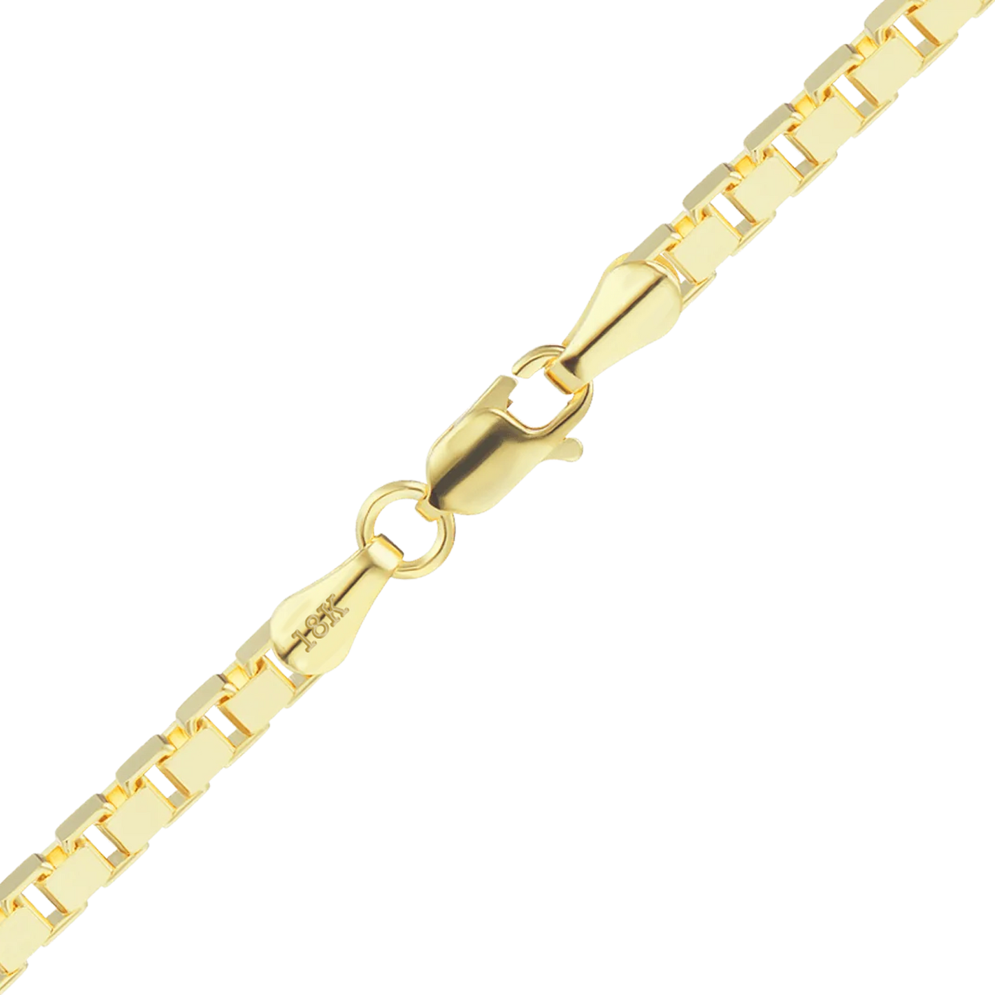 Venezianisches Box-Armband aus 18-karätigem Gelbgold