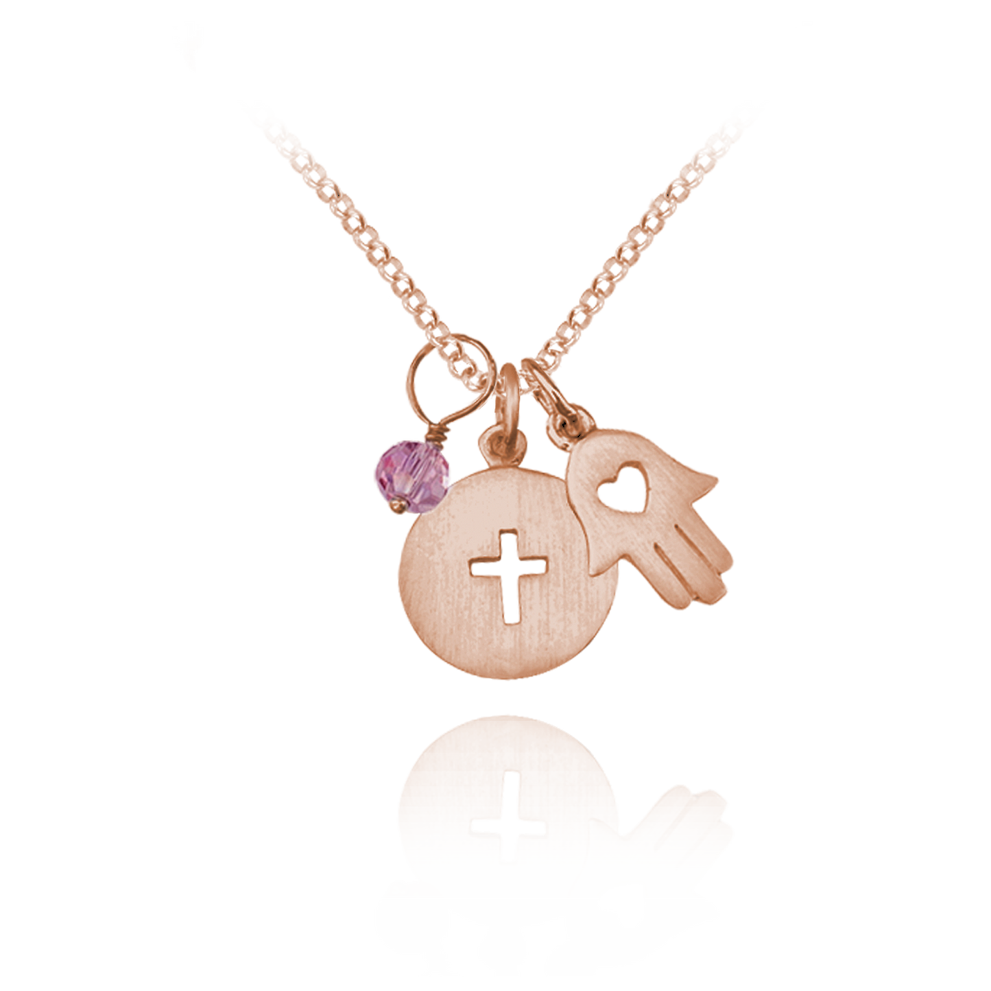 Anhänger und Halsketten mit dem Motiv Hoffnung &amp; Glaube aus Sterlingsilber