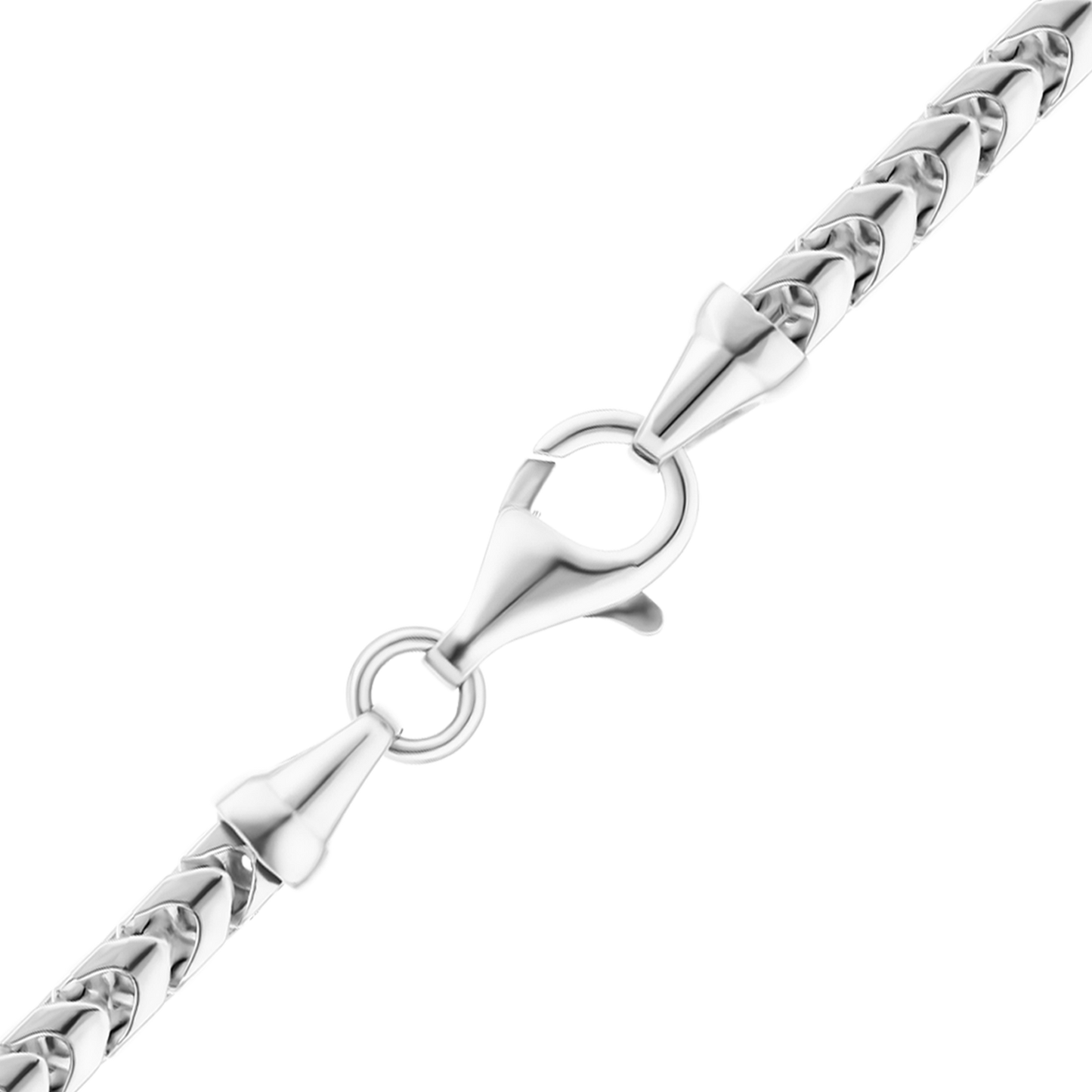 Franco-Halskette aus Sterlingsilber