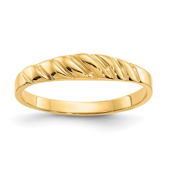 10K/14K Gold Valley Dome Ring