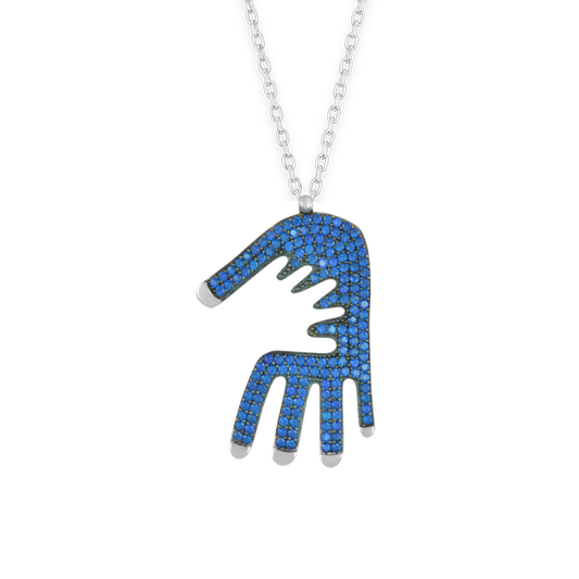 Hamsa-Anhänger aus Sterlingsilber
