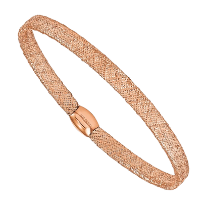 Stretch-Armreif aus 14-karätigem Roségold – 5 mm