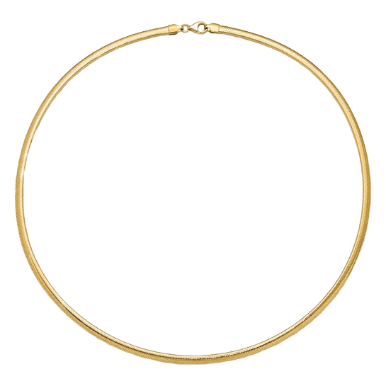 14-karätige Gelbgold-Netzkette, 3,25 mm