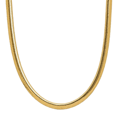 14-karätige Gelbgold-Netzkette, 3,25 mm