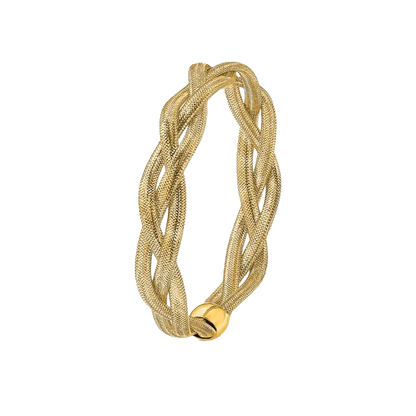 Stretch-Armreif aus 14-karätigem Gelbgold