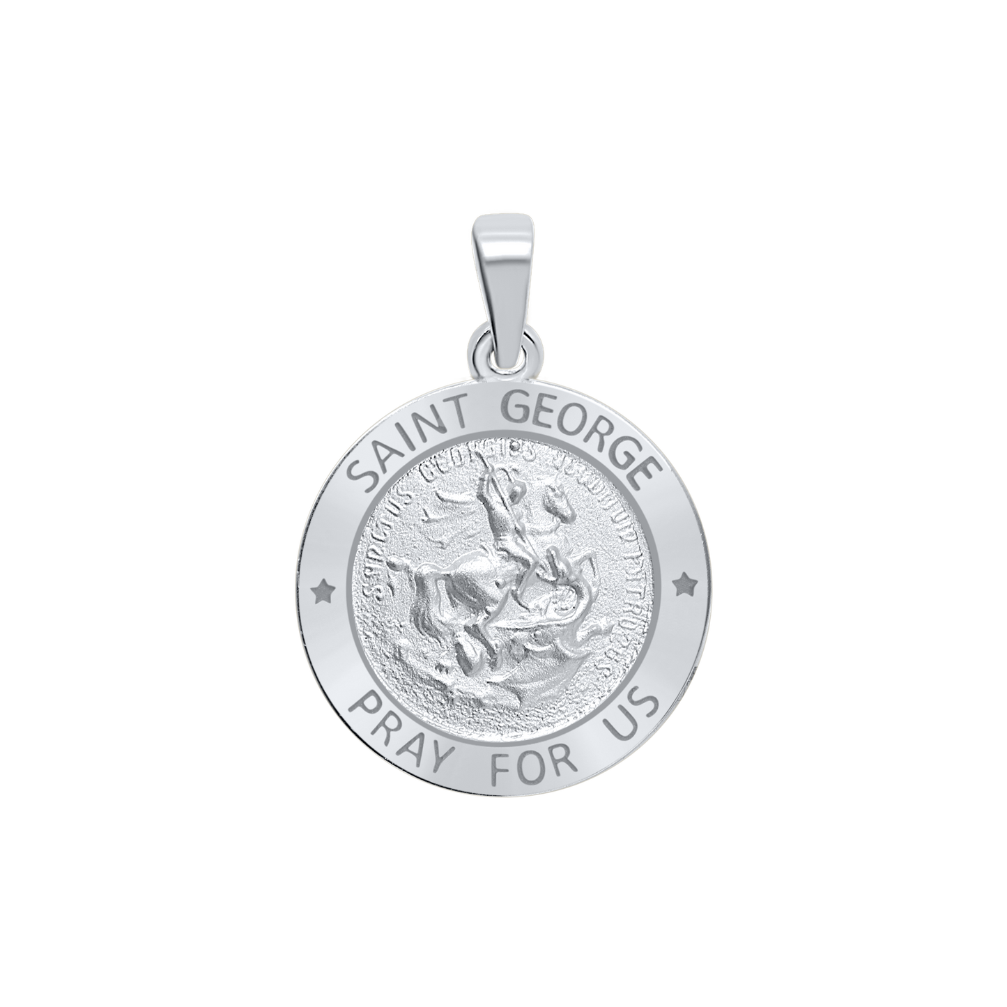 St.-Georgs-Medaille aus Sterlingsilber - San Jorge