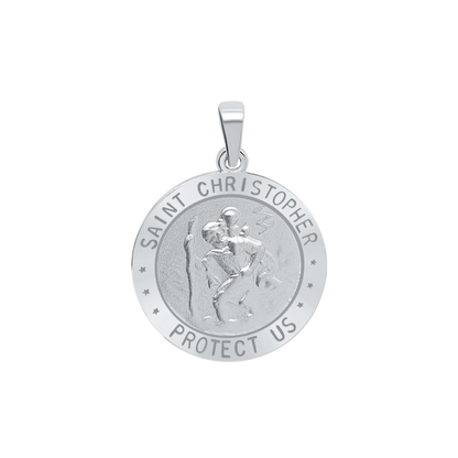 Medaille des US-Marinekorps zum Heiligen Christophorus aus Sterlingsilber – San Cristóbal USMC