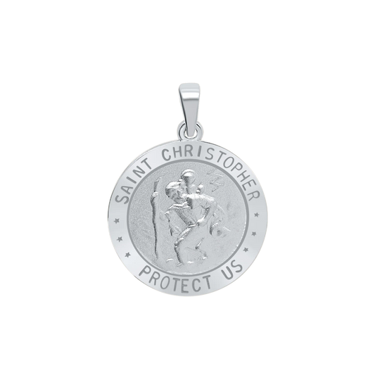 Küstenwachenmedaille „San Cristóbal“ aus Sterlingsilber – San Cristóbal USCG