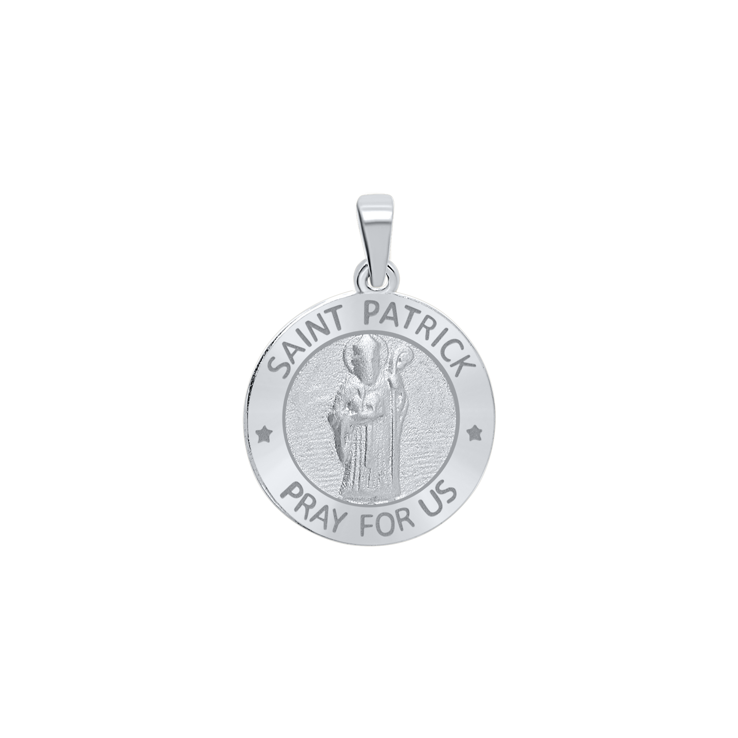 St. Patrick-Medaille aus Sterlingsilber - San Patricio