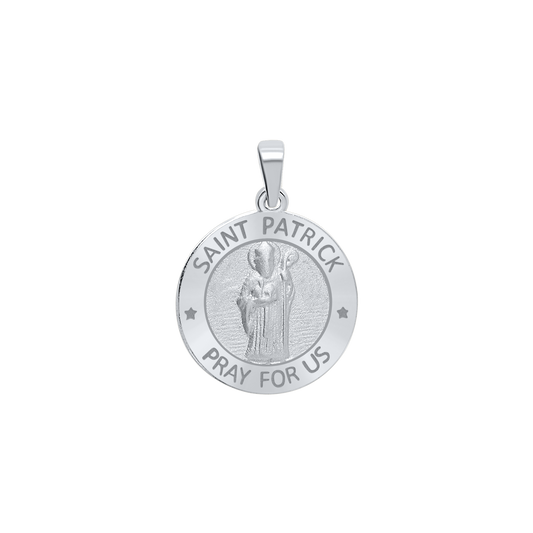 St. Patrick-Medaille aus Sterlingsilber - San Patricio