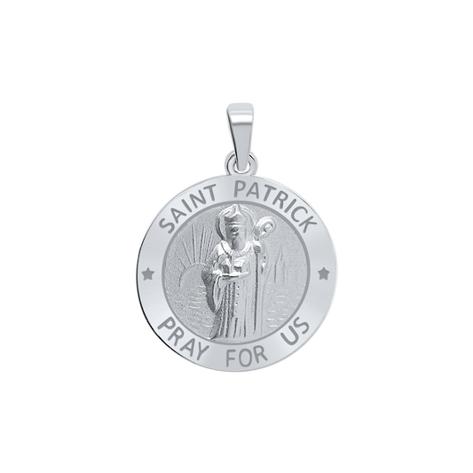 St. Patrick-Medaille aus Sterlingsilber - San Patricio