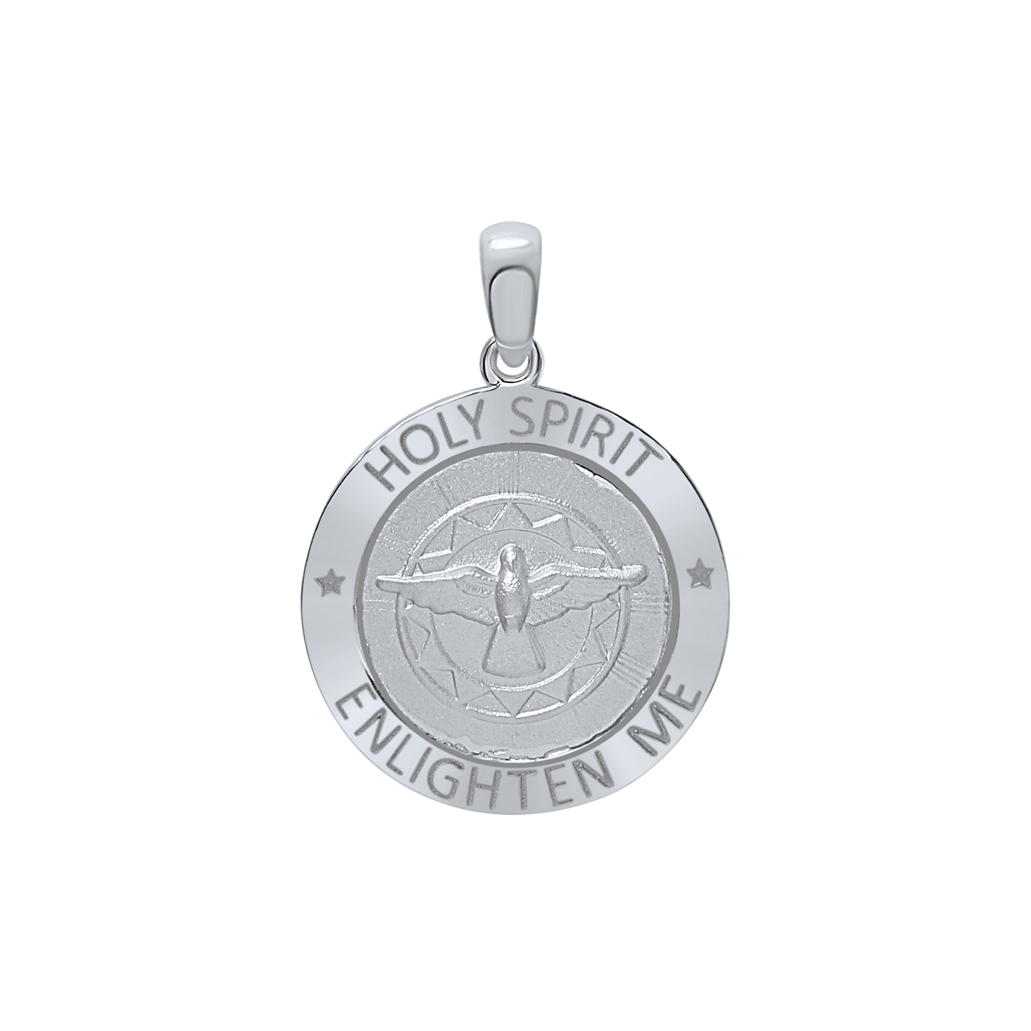 Heiliger Geist Medaillon aus Sterlingsilber - Espíritu Santo