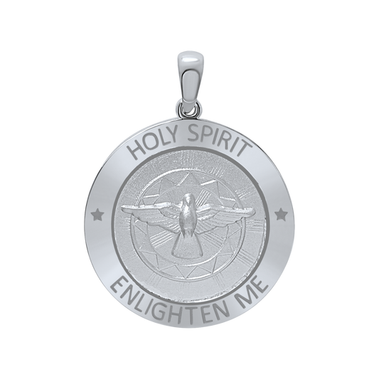 Heiliger Geist Medaillon aus Sterlingsilber - Espíritu Santo