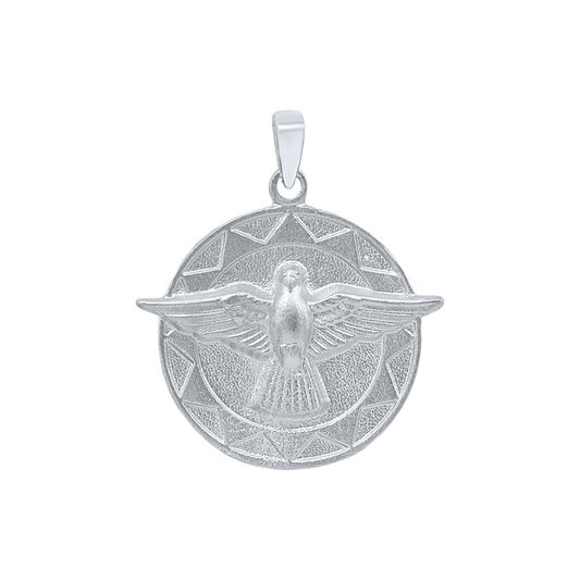 Heiliger Geist Medaillon aus Sterlingsilber - Espíritu Santo