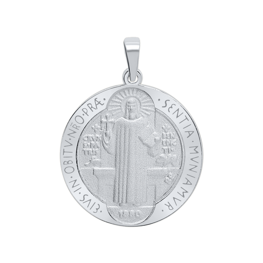 Medaille von Papst Benedikt XVI. aus Sterlingsilber - Papa Benedicto XVI