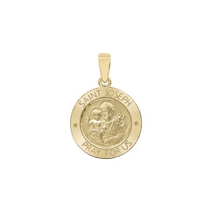 St.-Josephs-Medaille aus 14-karätigem Gelbgold – San José