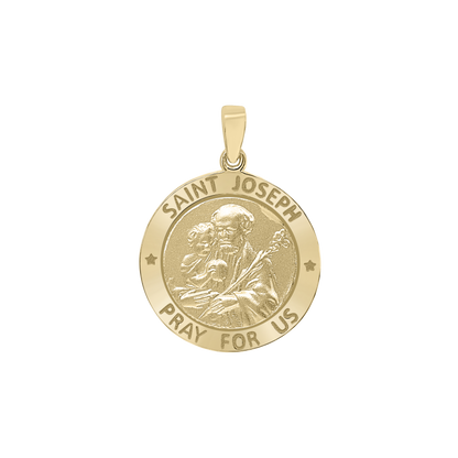 St.-Josephs-Medaille aus 14-karätigem Gelbgold – San José