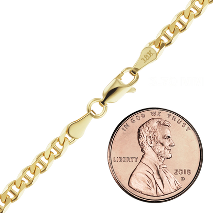 Mariner Panzerarmband aus 18-karätigem Gelbgold