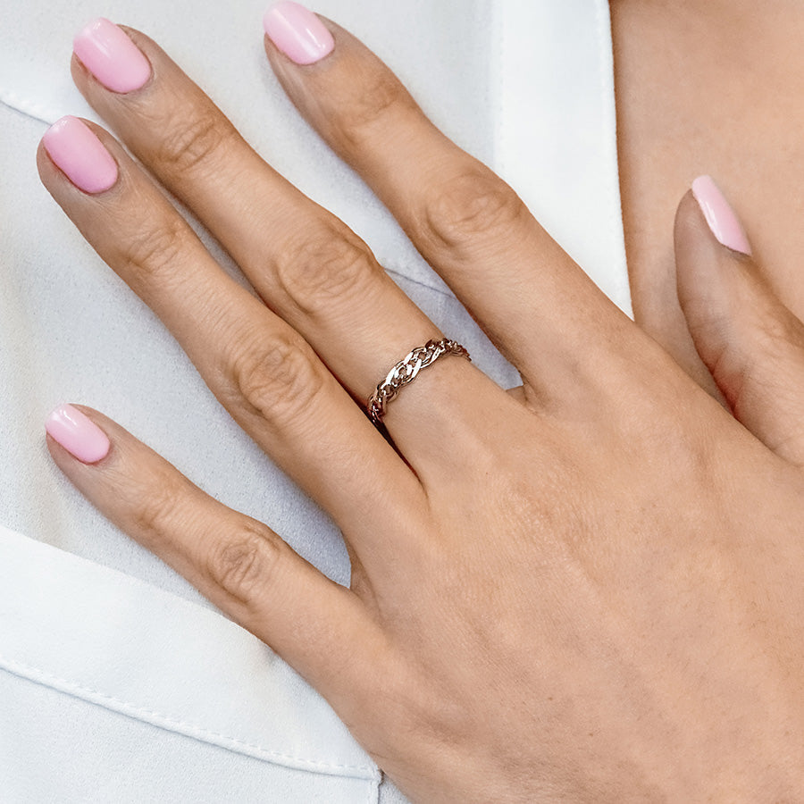 Nonna Kettenring aus Sterlingsilber