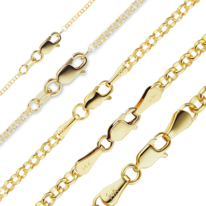 Rolo-Armband aus 14-karätigem Gelbgold