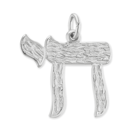 Chai Pendant in Sterling Silver