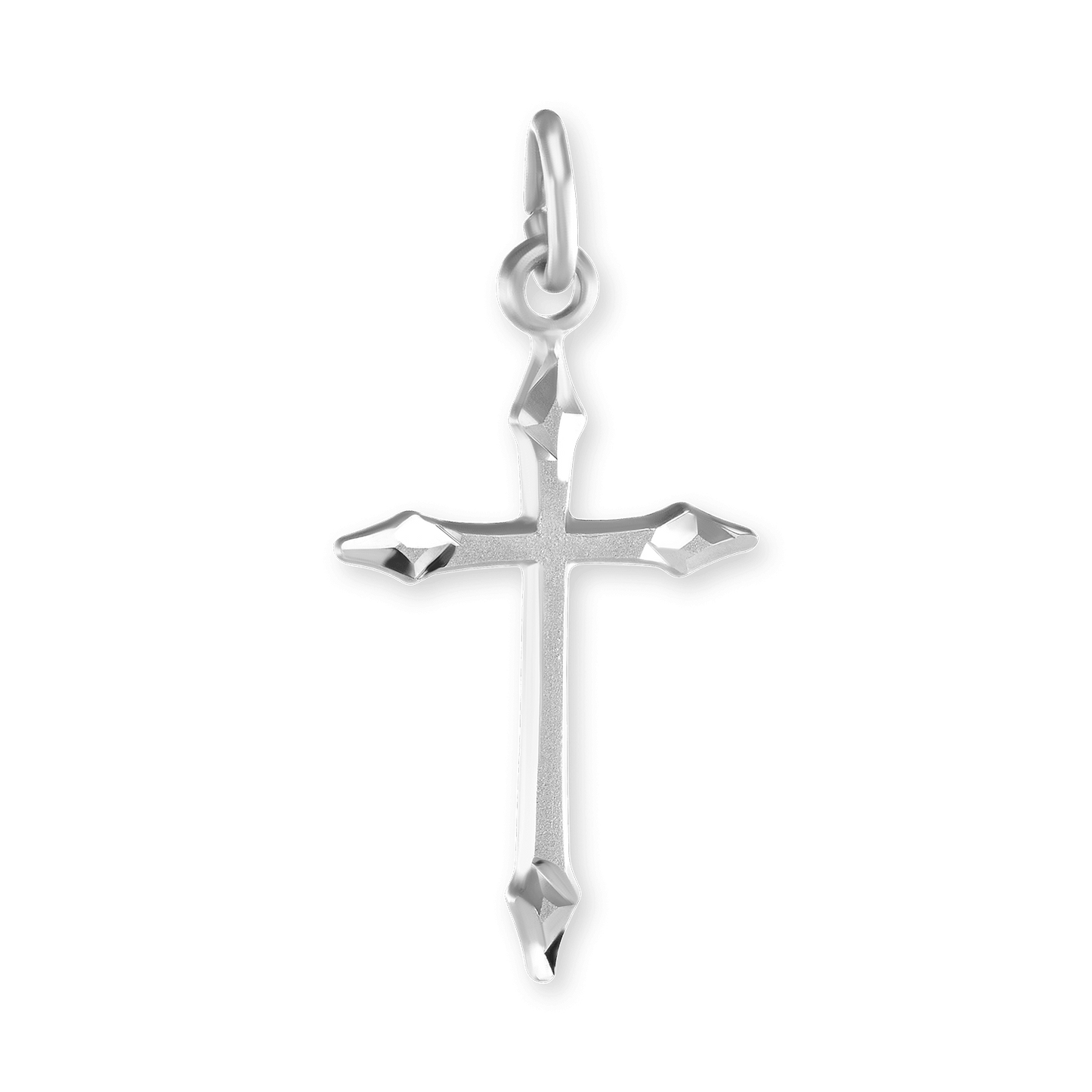 Passionskreuz-Anhänger aus Sterlingsilber