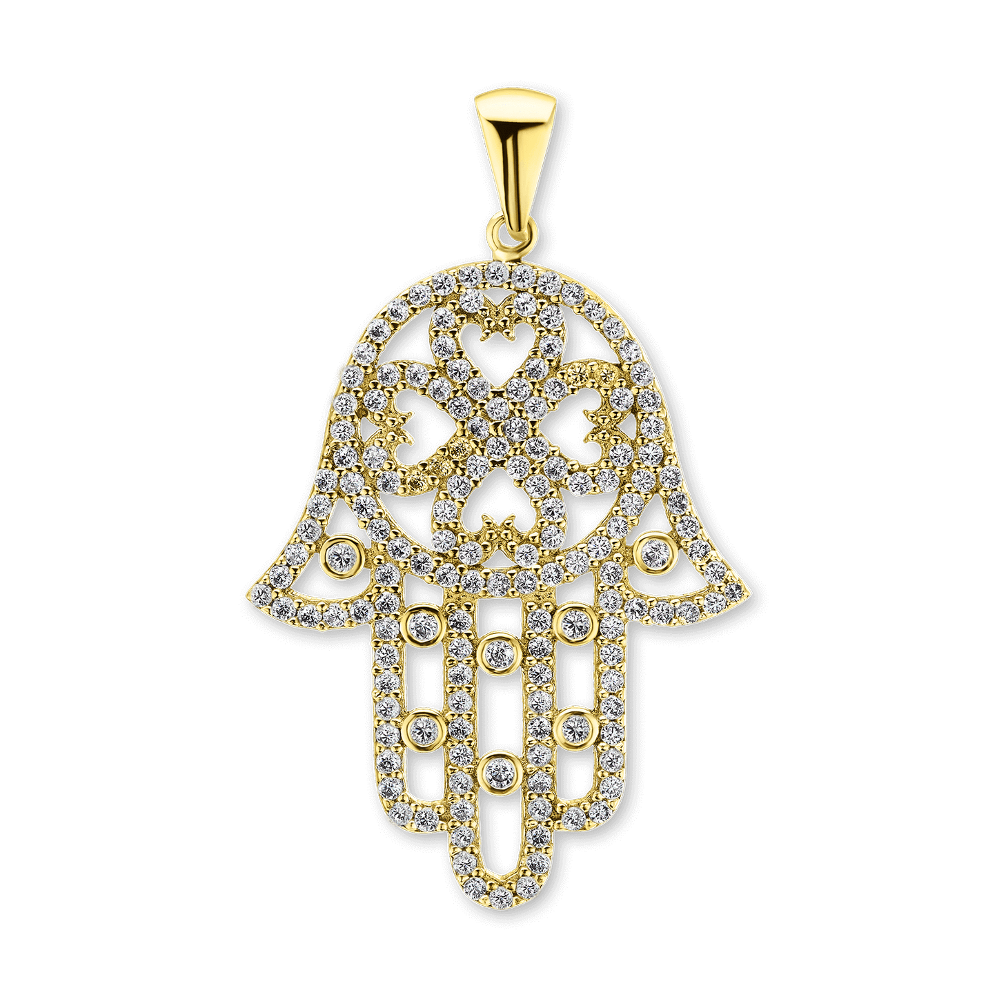 Hamsa-Anhänger aus Sterlingsilber