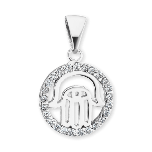 Hamsa-Anhänger aus Sterlingsilber