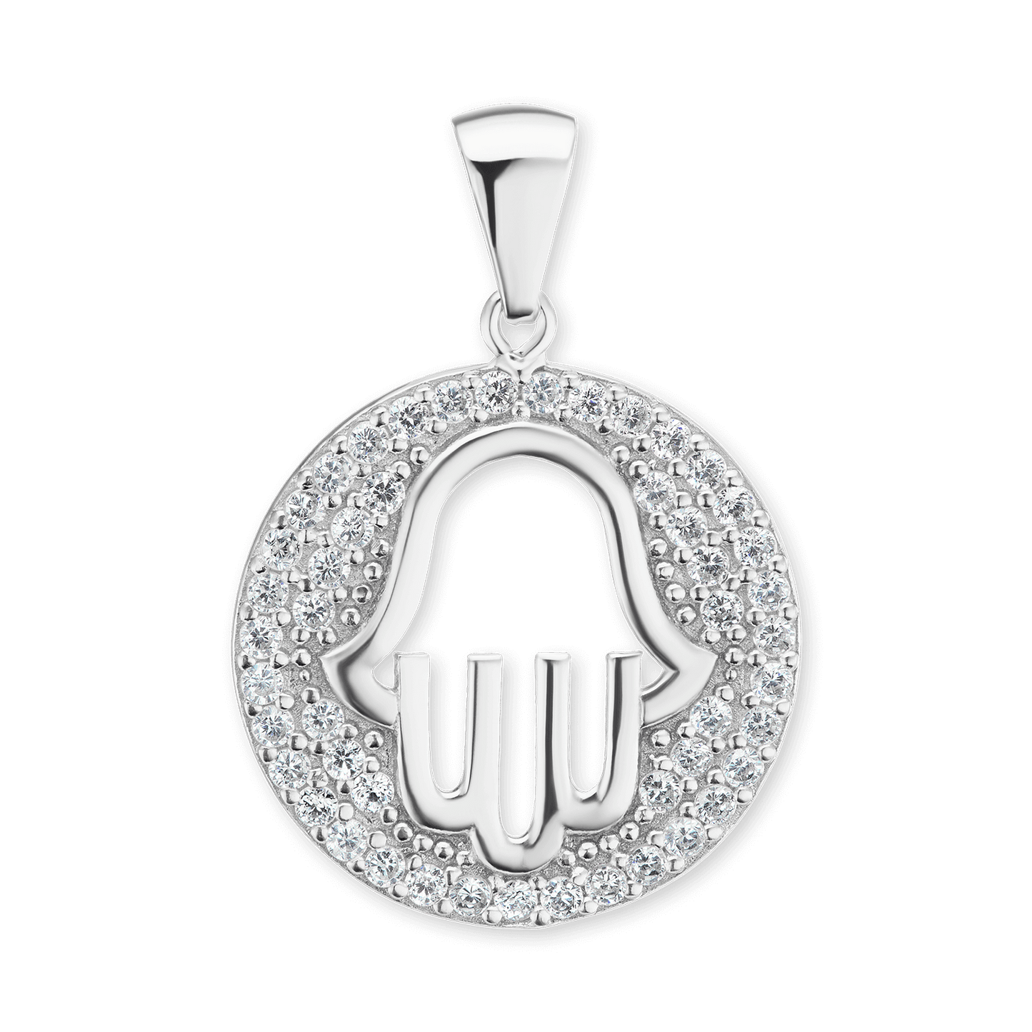 Hamsa-Anhänger aus Sterlingsilber