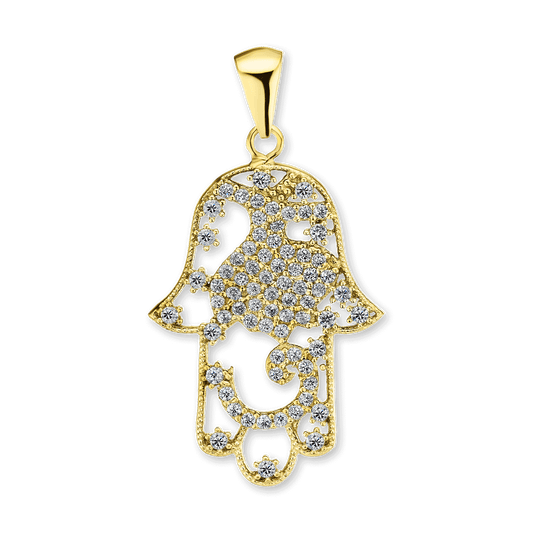 Hamsa-Anhänger aus Sterlingsilber