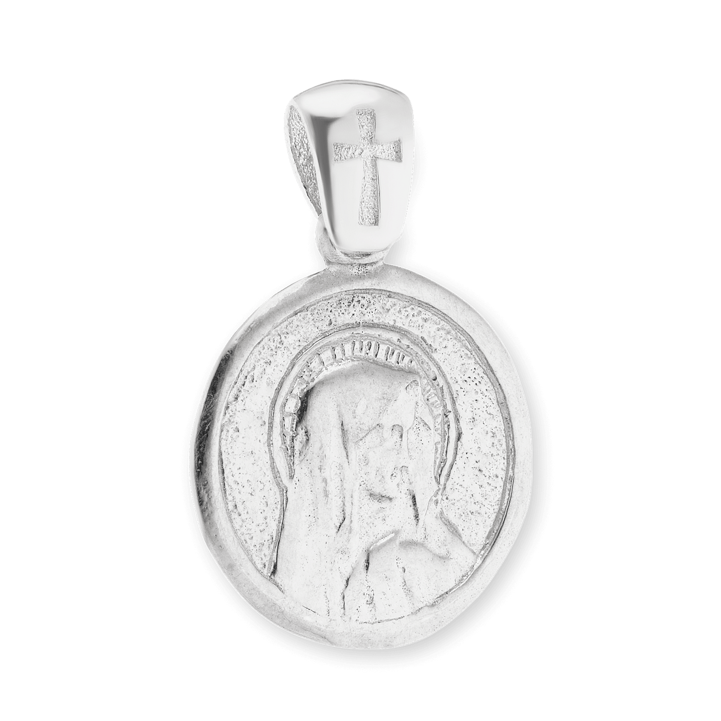 Madonna-Medaillons aus Sterlingsilber