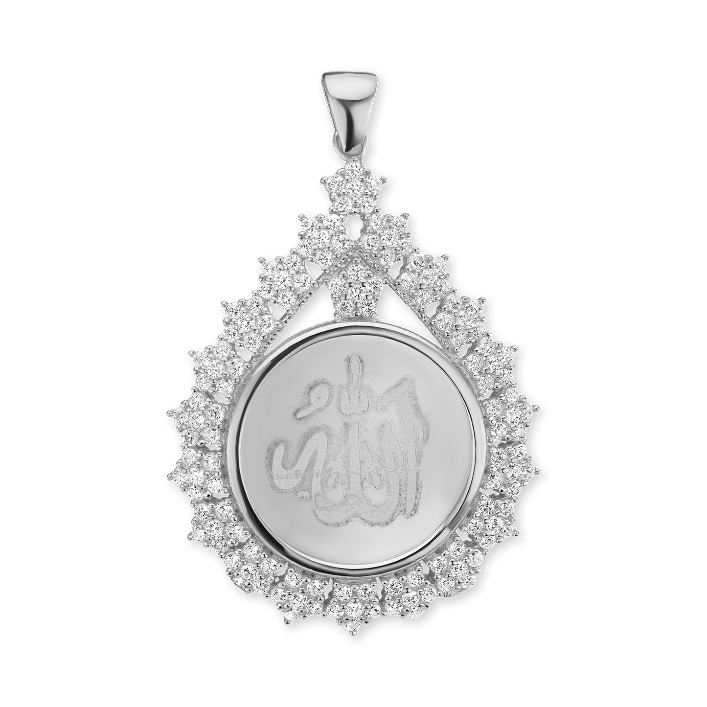 Allah-Anhänger aus Sterlingsilber